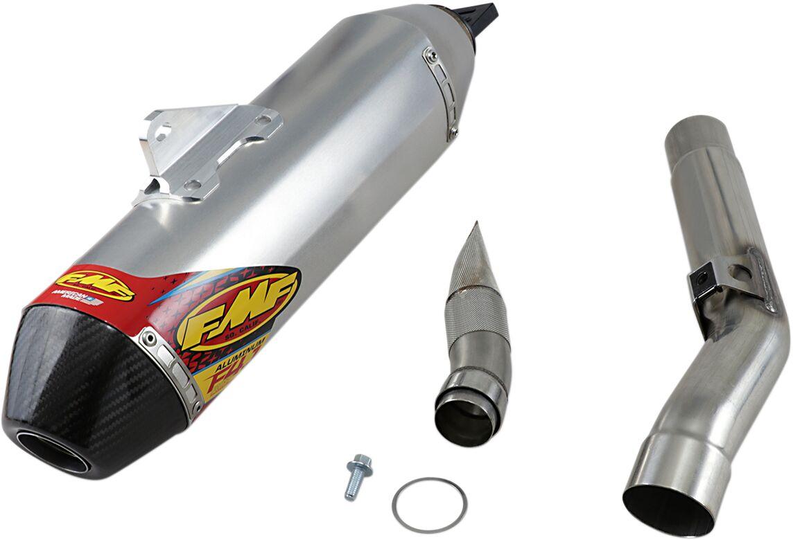 042374 - FMF Factory 4.1 RCT Slip On Stainless Steel Silencer For Kawasaki KXF250 2017-20
