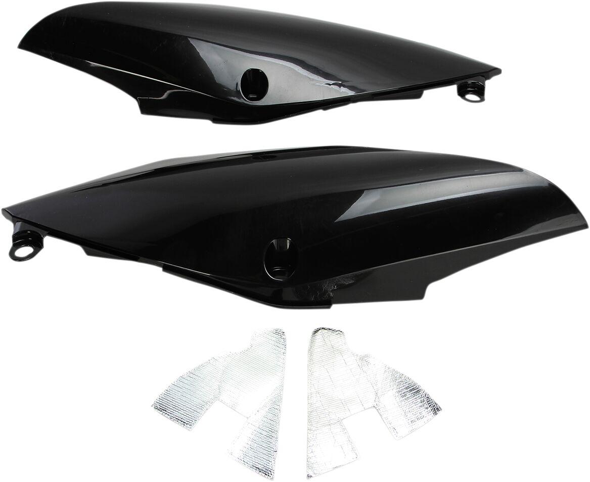 HO04684#001 - UFO Side Panels - Honda CRF450R & CRF450RX 2017-18 - Black