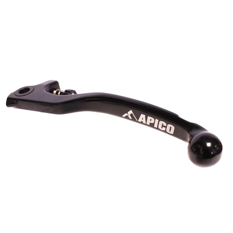Apico Black Elite Forged Trials Clutch Lever Inc Adjuster - To Fit Grimeca