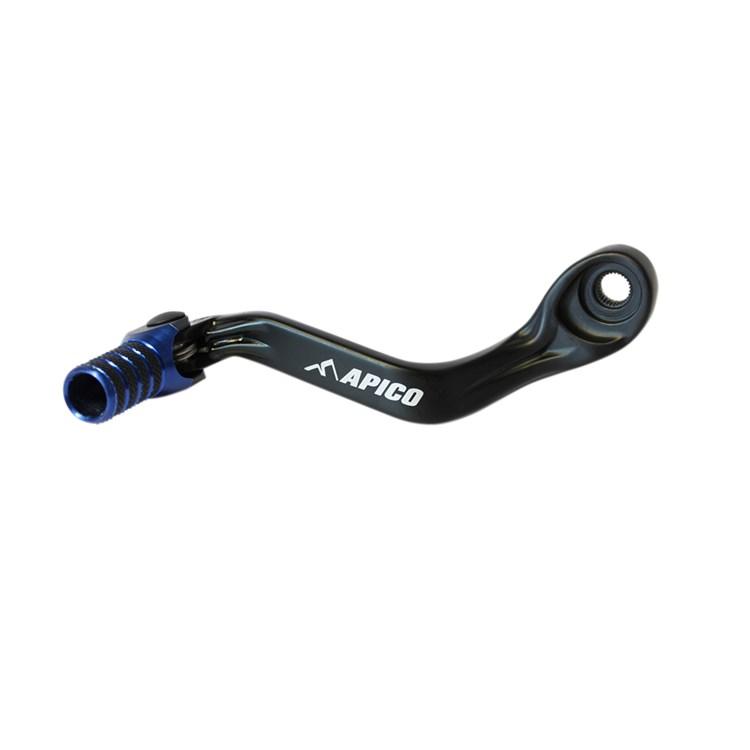 Apico Black/Blue Elite Gear Pedal - Ktm Sx65 2009-22, Husqvarna Tc65 2017-22