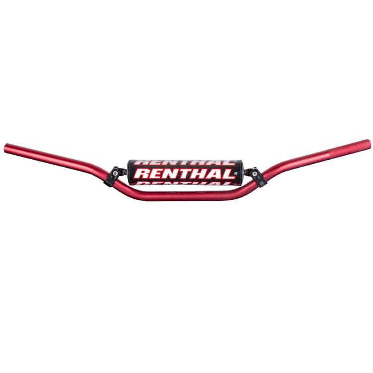 Renthal Red 722 7/8 Cr High/Ricky Johnson Bend Handlebars