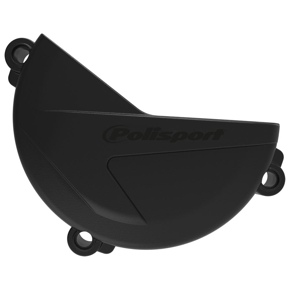 Polisport Black Clutch Cover Protector - Sherco Se-F 250/300 2014-23