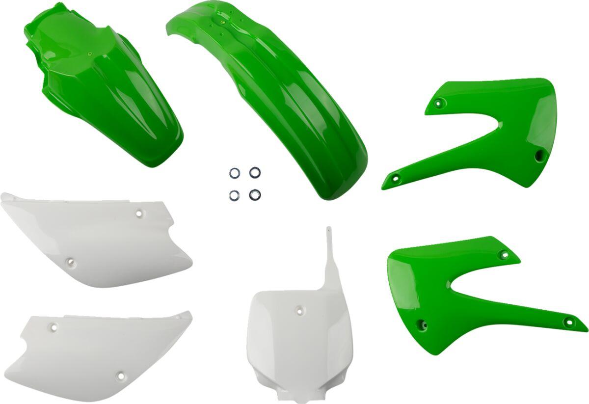 Ufo Kakit207@999 - Full Plastics Kit - Kawasaki Kx85 2001-12 - Oem