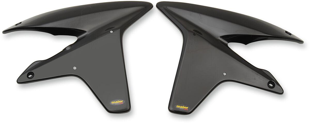 117530 - 05210498 - Maier Radiator Scoops - Honda TRX450R 2006-14 - Black