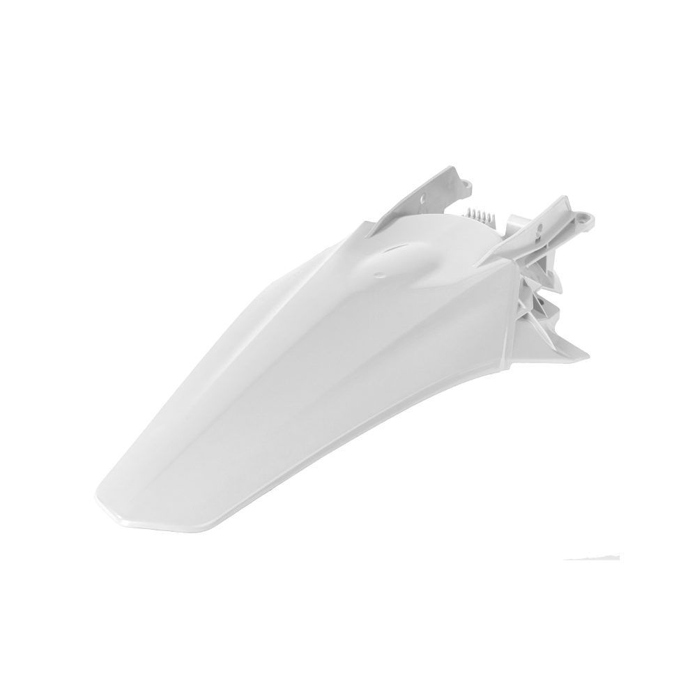 Polisport White Rear Fender - Gas Gas Mc/Mc-F & Ec/Ec-F 2021-23