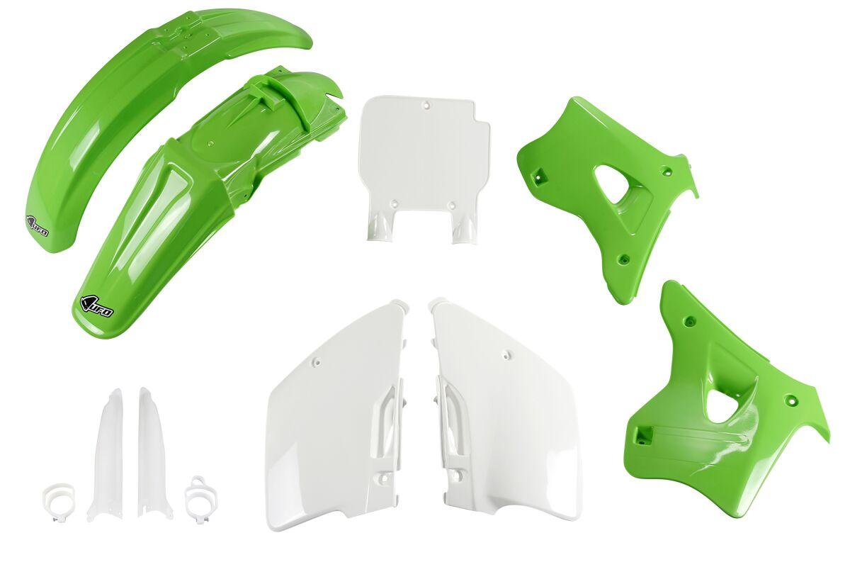 Ufo Kakit193f@999 - Full Plastics Kit - Kawasaki Kx 125/250 1994-95 - Oem