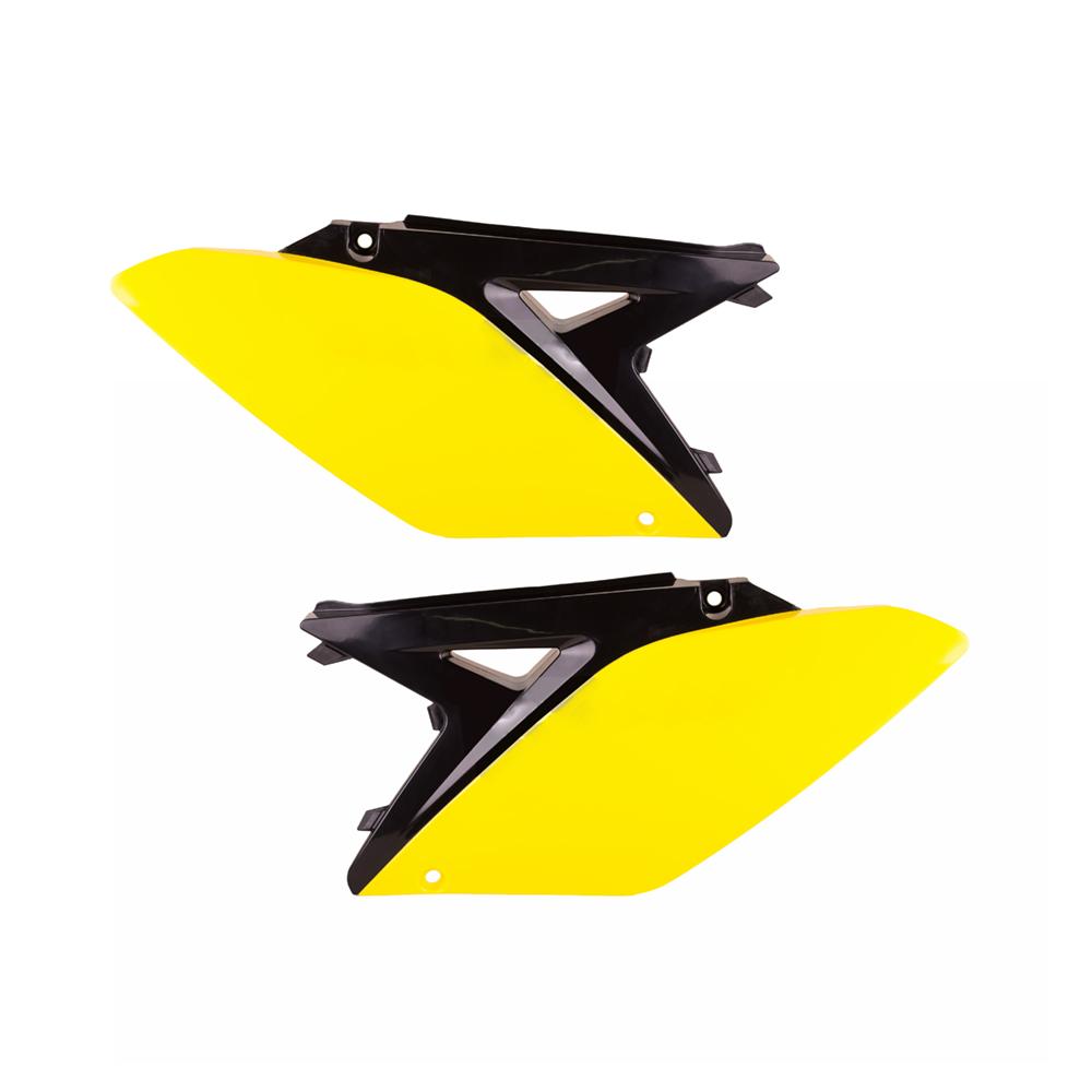 Polisport Black/Yellow Side Panels - Suzuki Rmz250 2010-18
