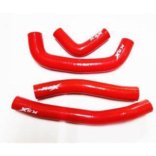 WM101R - WM101R - KSX Radiator Hose Kit - Honda CRF450R 2017-19 - Red