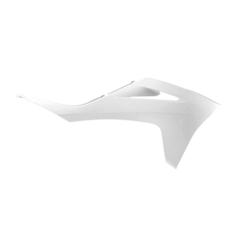 Polisport White Radiator Scoops - Gas Gas Mc125 & Mc 250/450F & Ec 250/350 & Ec-F 250/350 2021-23