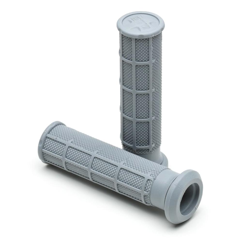 024834 - Pro Taper ATV Single Density Half Waffle Synergy Soft Grips Grey