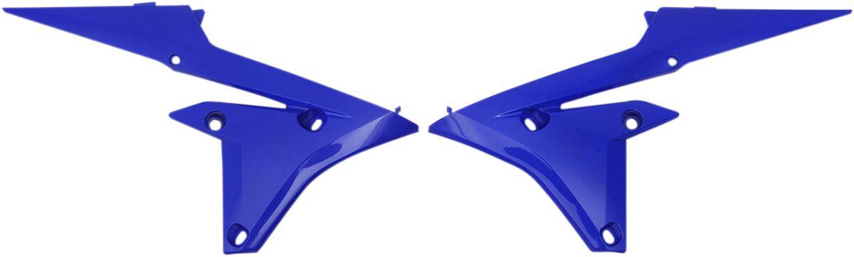 Ufo Blue Ya04838#089 - Radiator Scoops - Yamaha Yzf250 2014-18, Yzf450 2014-17