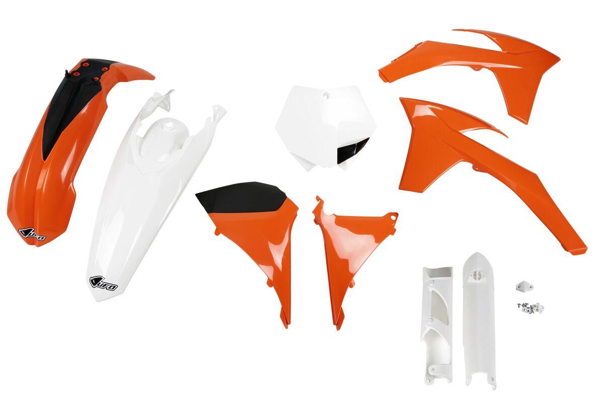 Ufo Ktkit509f@999 - Full Plastics Kit - Ktm Sx 125/150/250 2011 - Oem