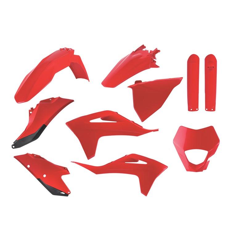 Polisport Red Plastics Kit - Gas Gas Ec 250/300 & Ec250f/Ec350f 2021-23