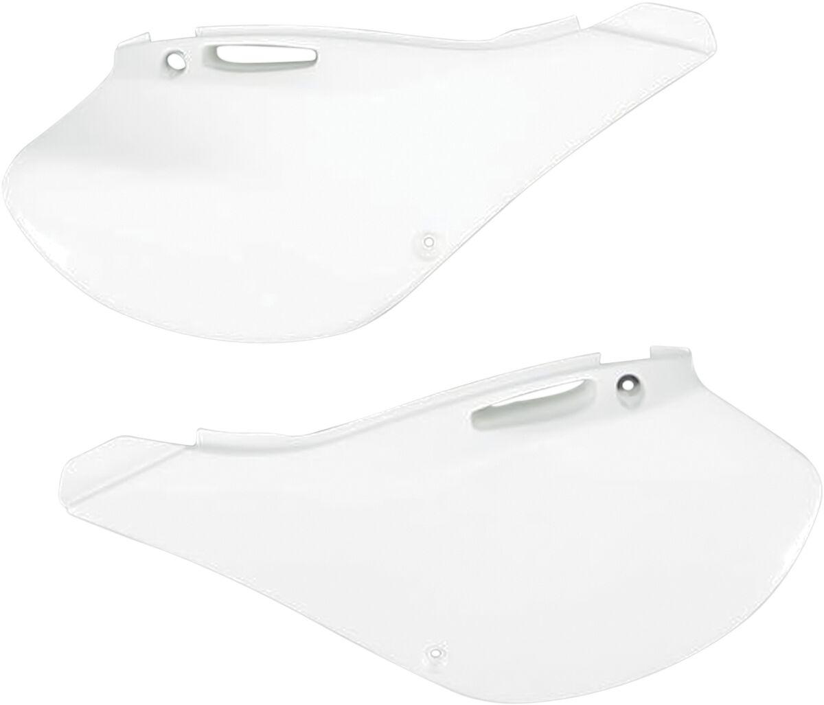 KA03721#047 - UFO Side Panels - Kawasaki KX 125/250 1999-2002 - White