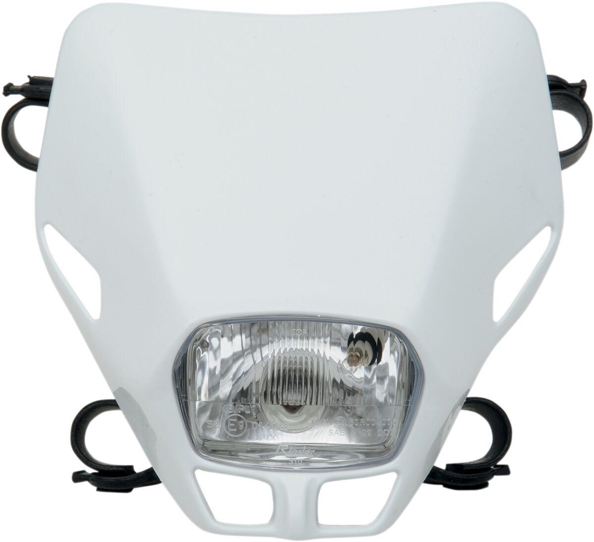 PF01705#041 - UFO Fire-Fly Universal Single Headlight (12V/35W) - White
