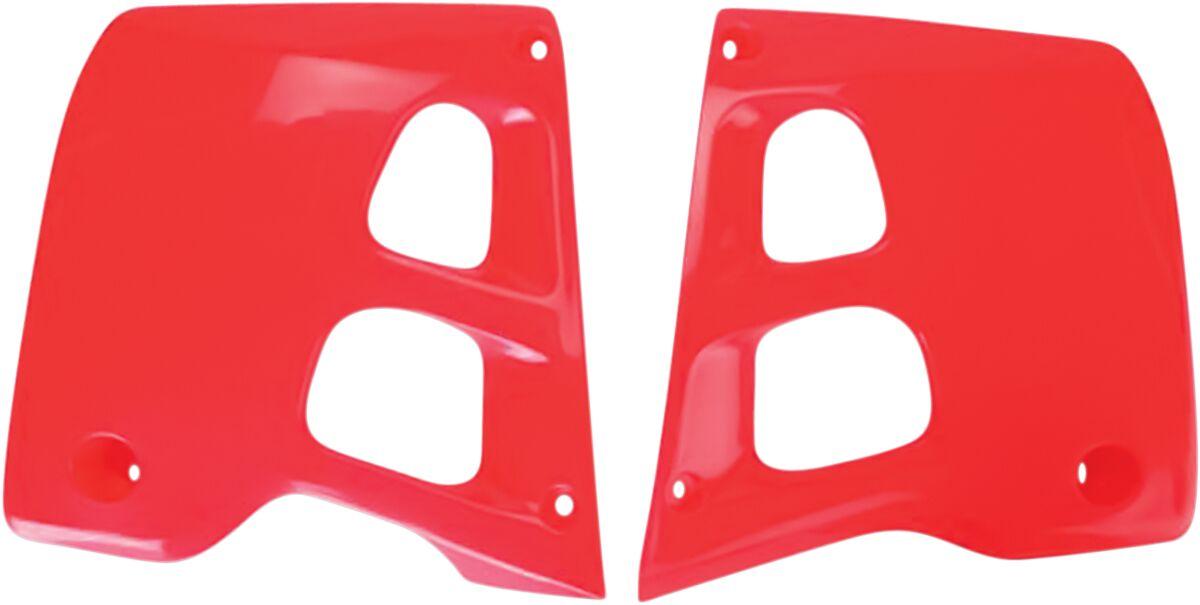 Ufo Red Ho02625#067 - Radiator Scoops - Honda Cr125 1991-92, Cr250 1990-91