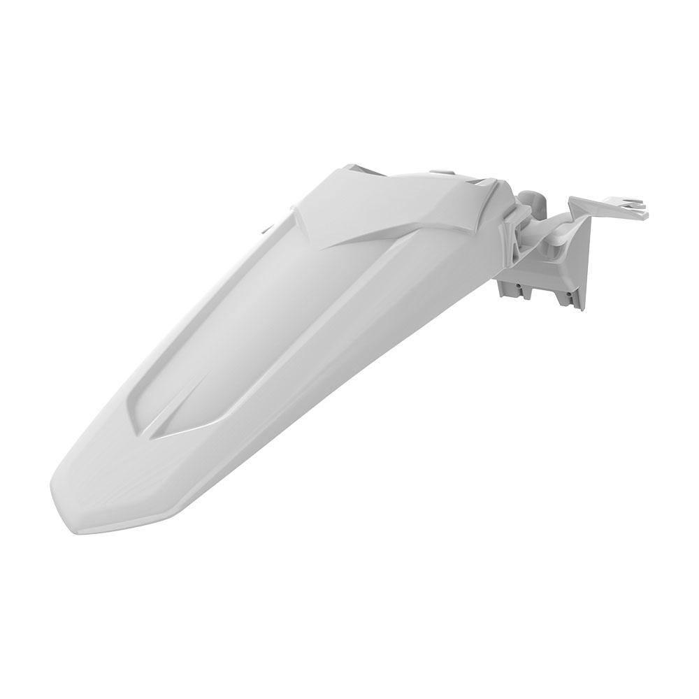 Polisport White Rear Fender - Yamaha Yzf250 2019-21, Yzf450 2018-21