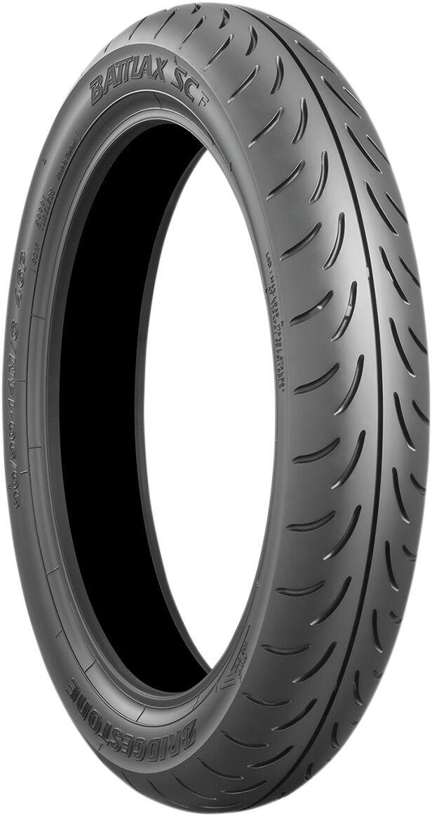 17425 - Bridgestone Battlax SC 48P TL Front Tyre - 110/70-13"