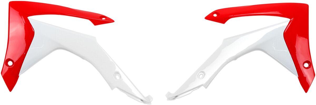 HO04657#999 - UFO Radiator Scoops - Honda CRF250 2014-17, CRF450 2013-16 - OEM