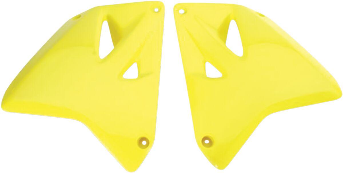 Ufo Yellow Su03987@102 - Radiator Scoops - Suzuki Rm 125/250 2001-12