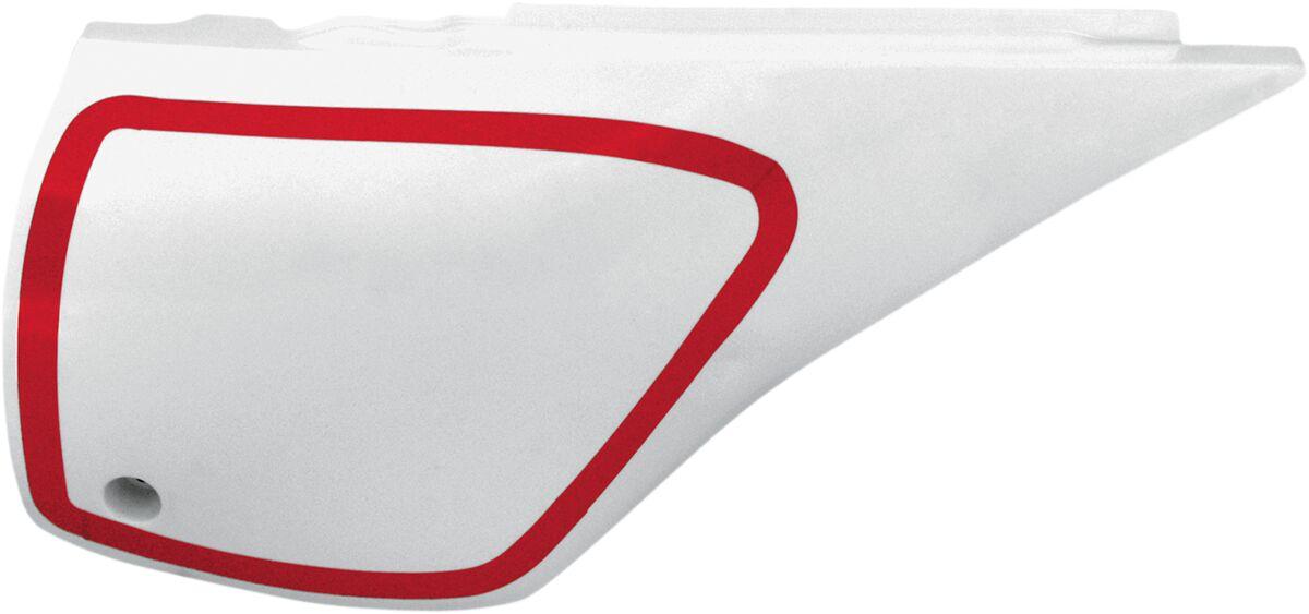 ME08064#W - UFO Vintage Side Panels - Yamaha TT600 1984-91 - White
