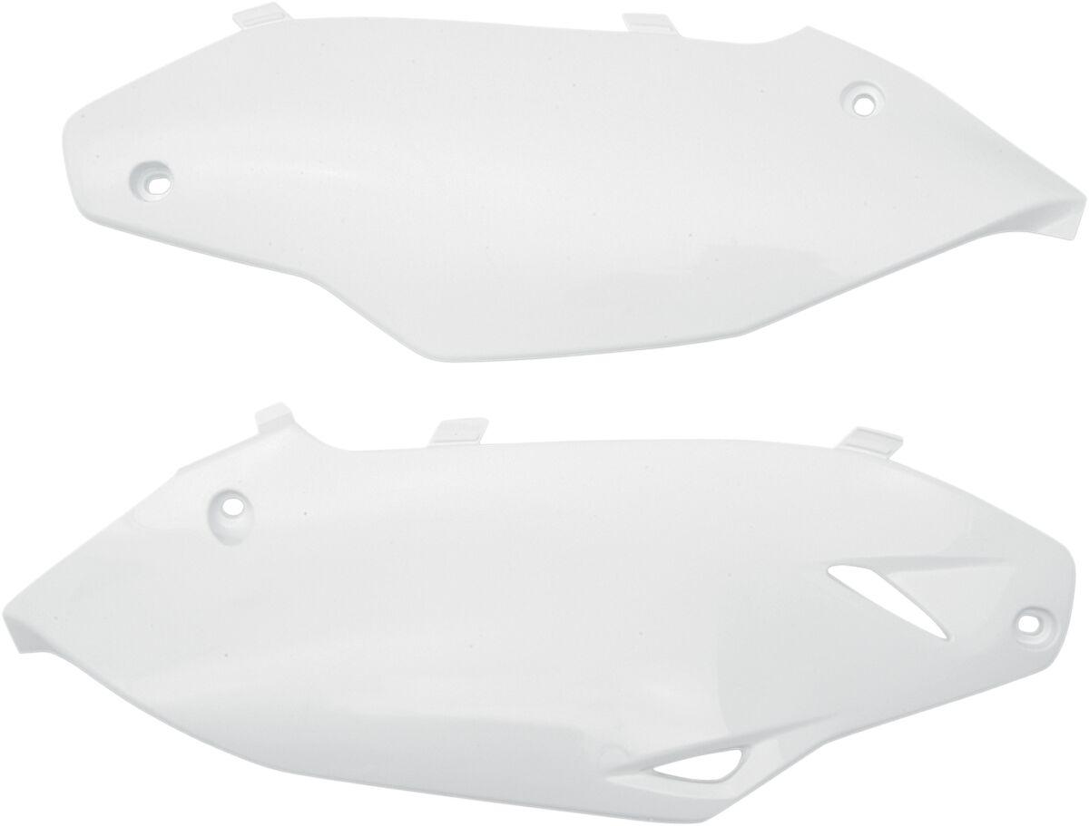 Ufo White Ka04720#047 - Side Panels - Kawasaki Kxf250 2013-16, Kxf450 2012-15