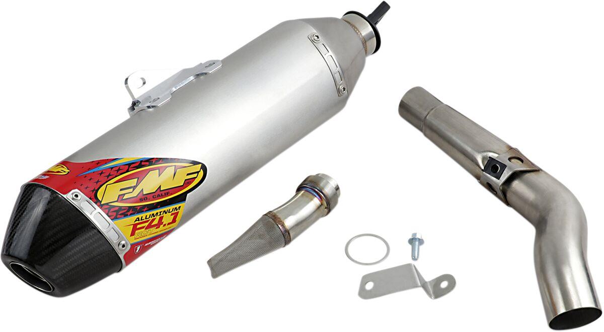 042369 - FMF Factory 4.1 RCT Slip-On Silencer For Kawasaki KXF450 2019-23