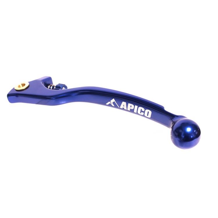 Apico Blue Elite Forged Trials Clutch Lever Inc Adjuster - To Fit Braktec