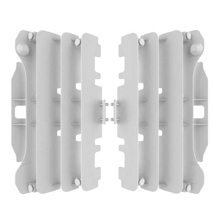 Polisport White Radiator Louvres - Yamaha Yzf 250/450 2007-09