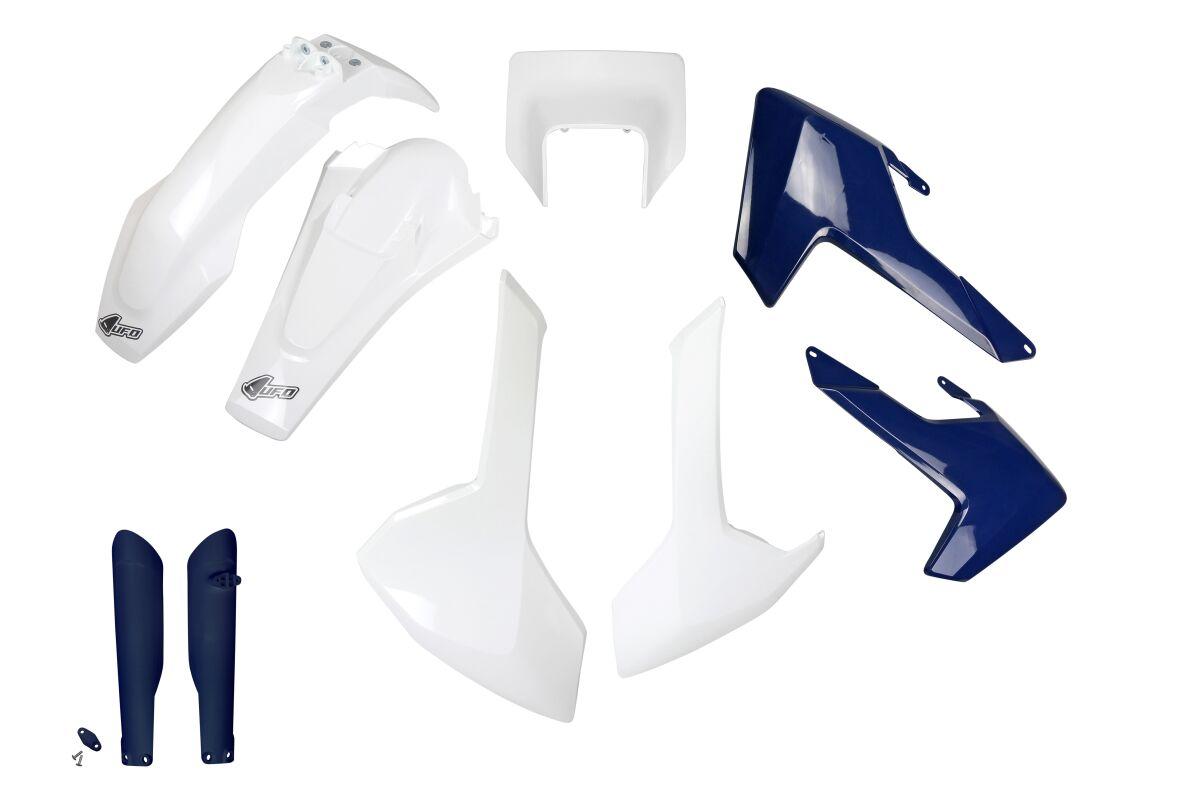 Ufo Hukit621f@999 - Full Plastics Kit - Husqvarna Fe 250/350/450/501 2017-18, Te 250/300 2017-19 - Oem