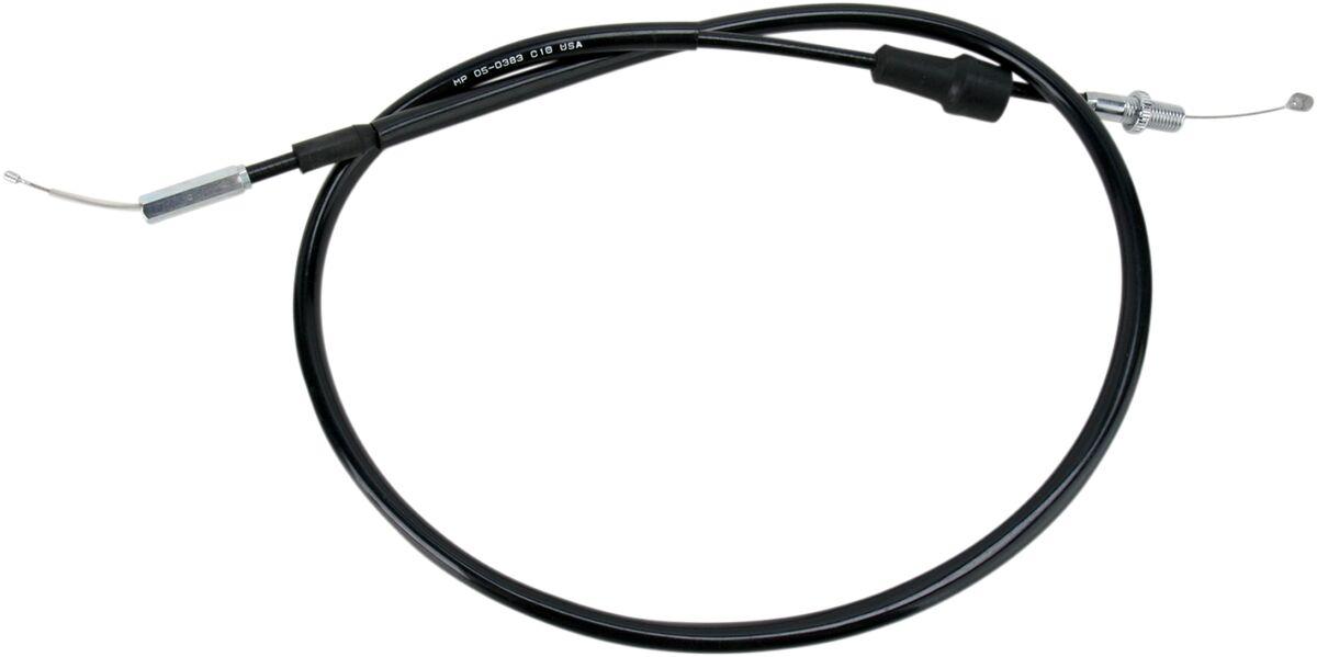 05-0383 - Motion Pro Black Vinyl Throttle Cable - Yamaha YFZ450R 2012-2024 - Black