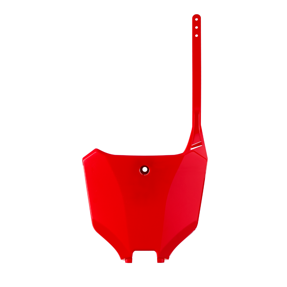 Polisport Red Front Number Board - Honda Crf250r 2022-23, Crf450r & Crf450rx 2021-23