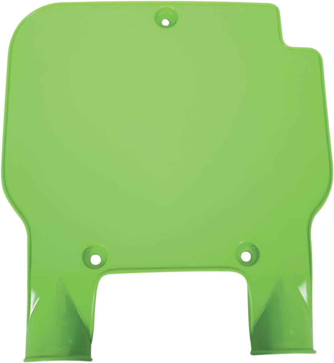 Ufo Green Ka02720#026 - Front Number Board - Kawasaki Kx 125/250/500 1989-95