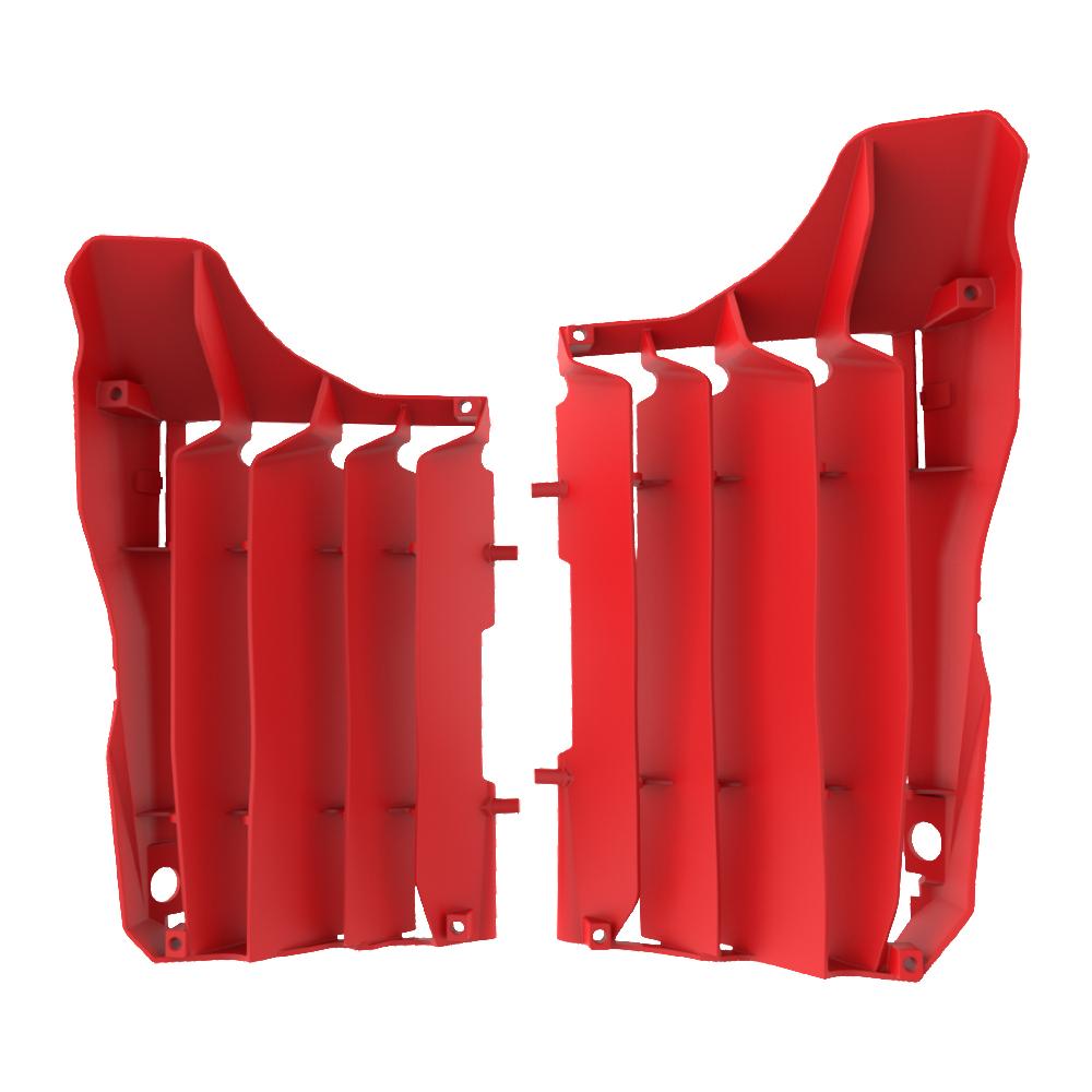 Polisport Red Radiator Louvres - Honda Crf250r 2018-20, Crf250rx 2019-20