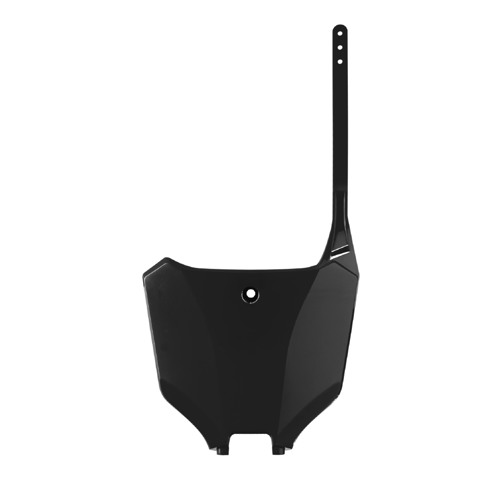 Polisport Black Front Number Board - Honda Crf250r 2022-23, Crf450r & Crf450rx 2021-23