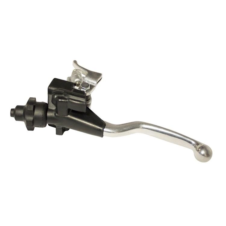 Raceline Silver Clutch Lever Assembly - Honda Crf250x 2004-19, Crf450x 2005-18