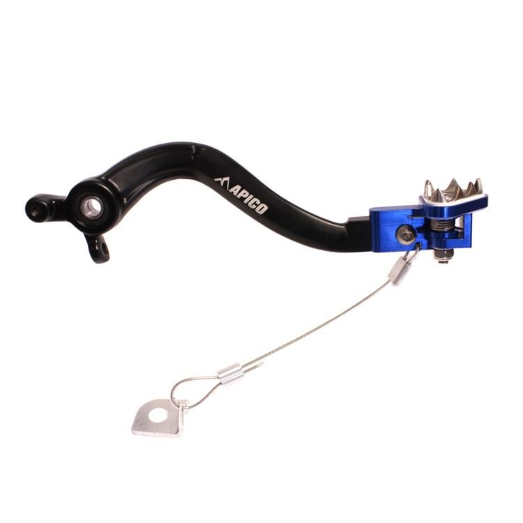 Apico Black/Blue Brake Pedal - Husqvarna Tc85 & Ktm Sx85 2018-24