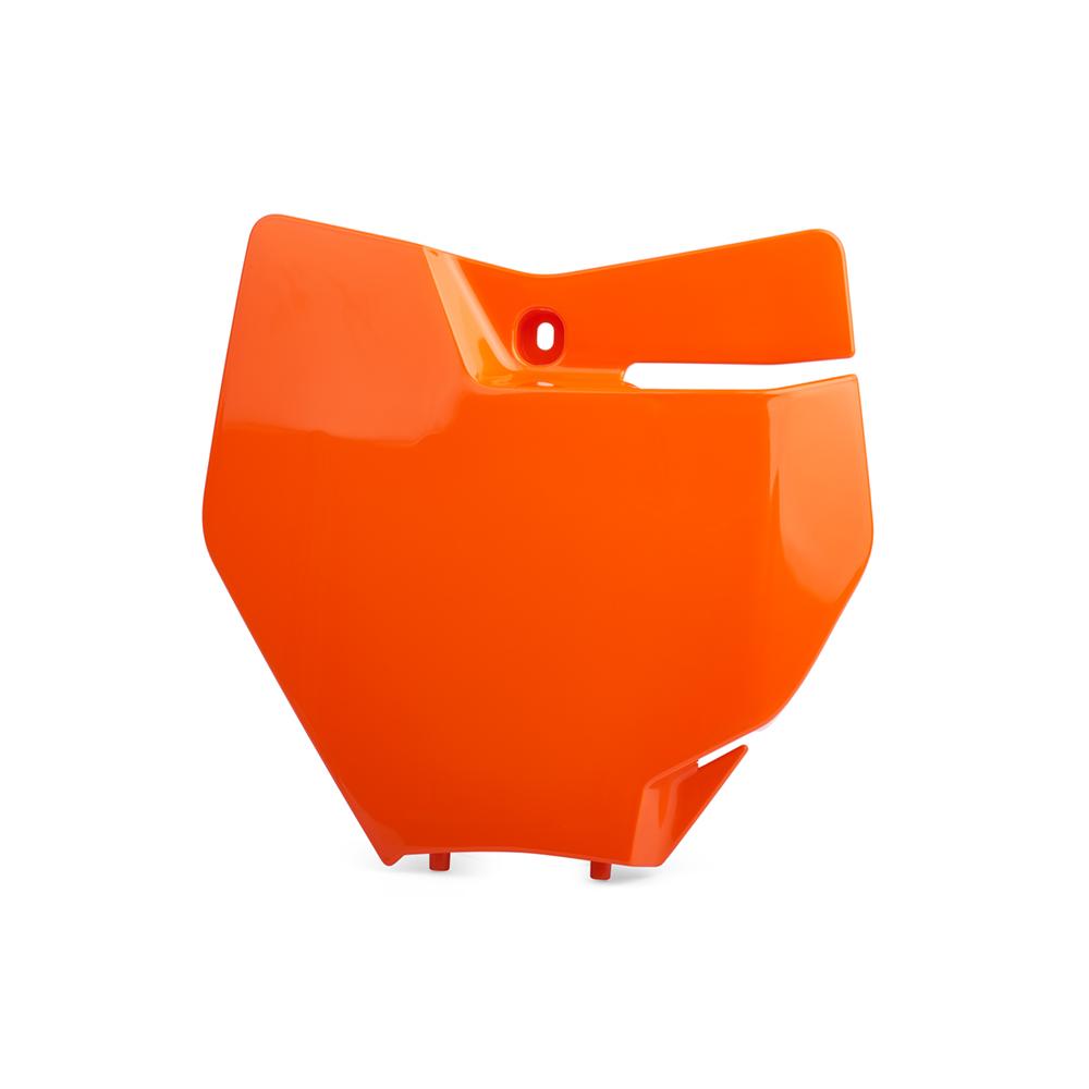 Polisport Orange Front Number Board - Ktm Sx/Sxf/Xc/Xc-F 2016-17