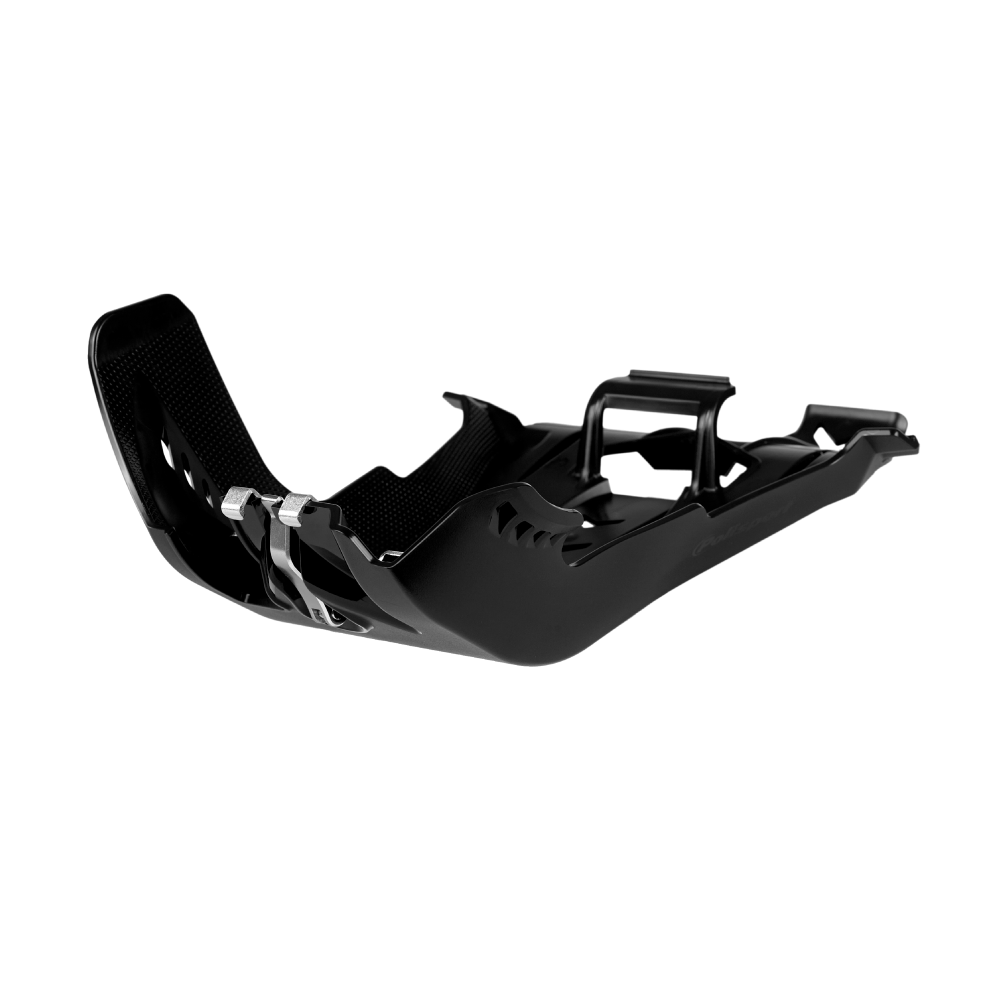 Polisport Black Fortress Skid Plate With Linkage Protector - Beta Rr 250/300 2020-2025