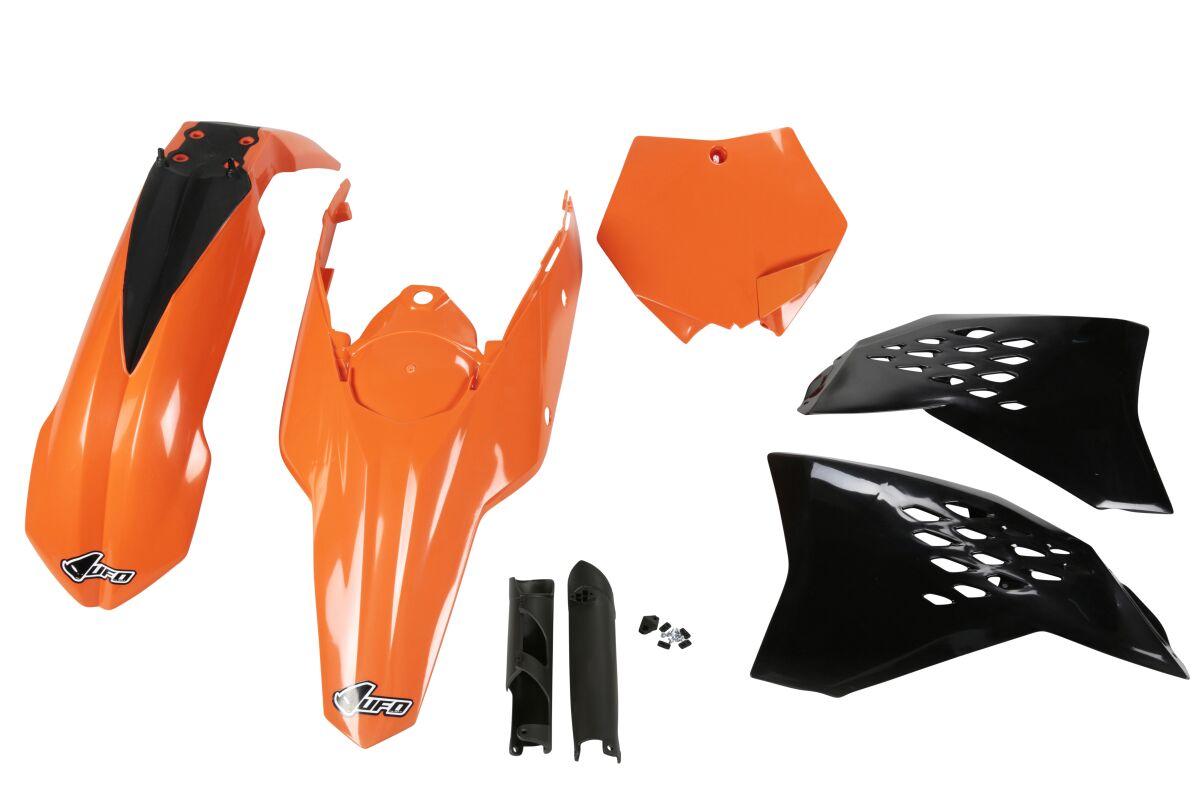Ufo Ktkit506f@999 - Full Plastics Kit - Ktm Sx 125/250 & Sxf 250/450 2007-08 - Oem