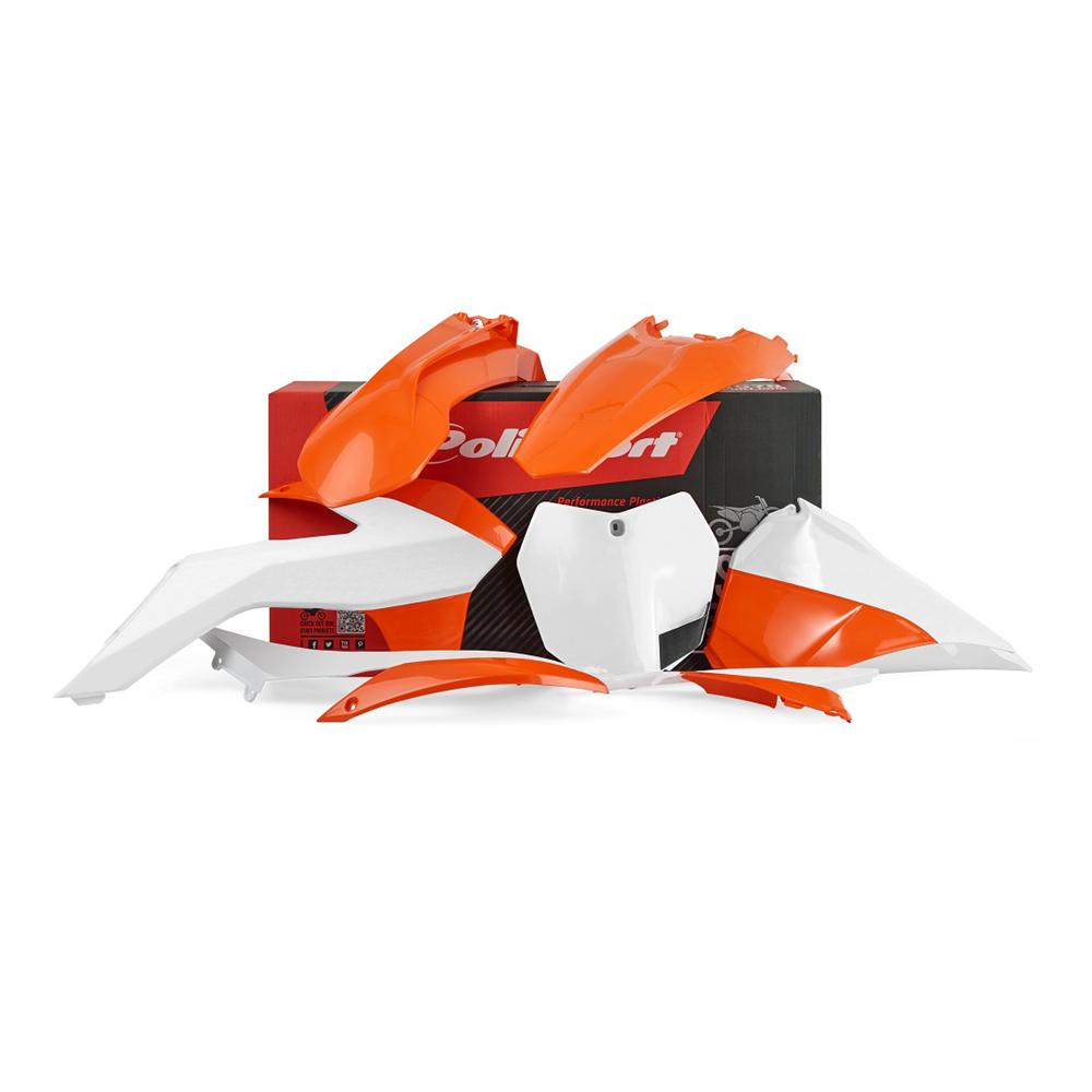 Polisport Full Plastics Kit - Ktm Sx/Sxf/Xc/Xcf 2013-15 (Oem '15)