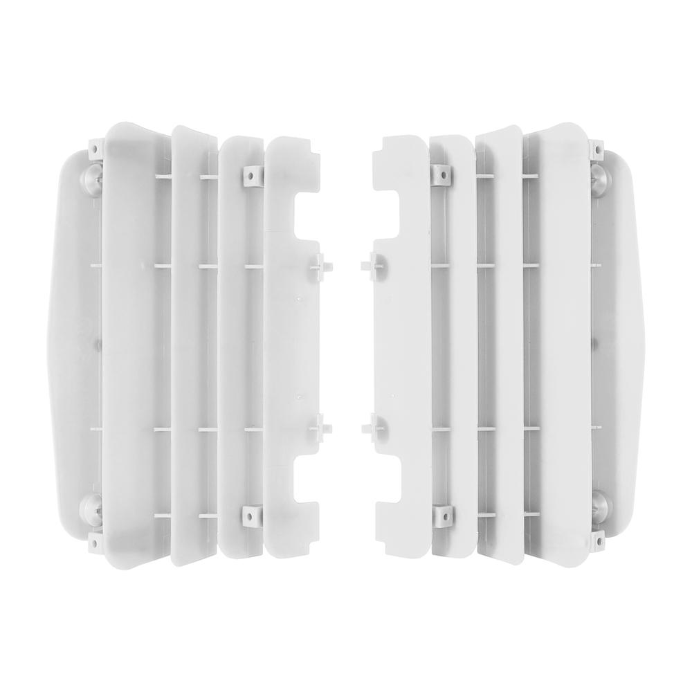 Polisport White Radiator Louvres - Yamaha Yzf 2014-17, Wrf 450 2016-17