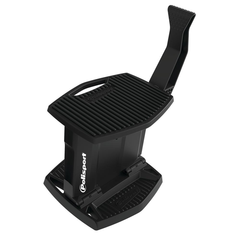 Polisport Black Foldable Pit Lift Up Paddock Stand