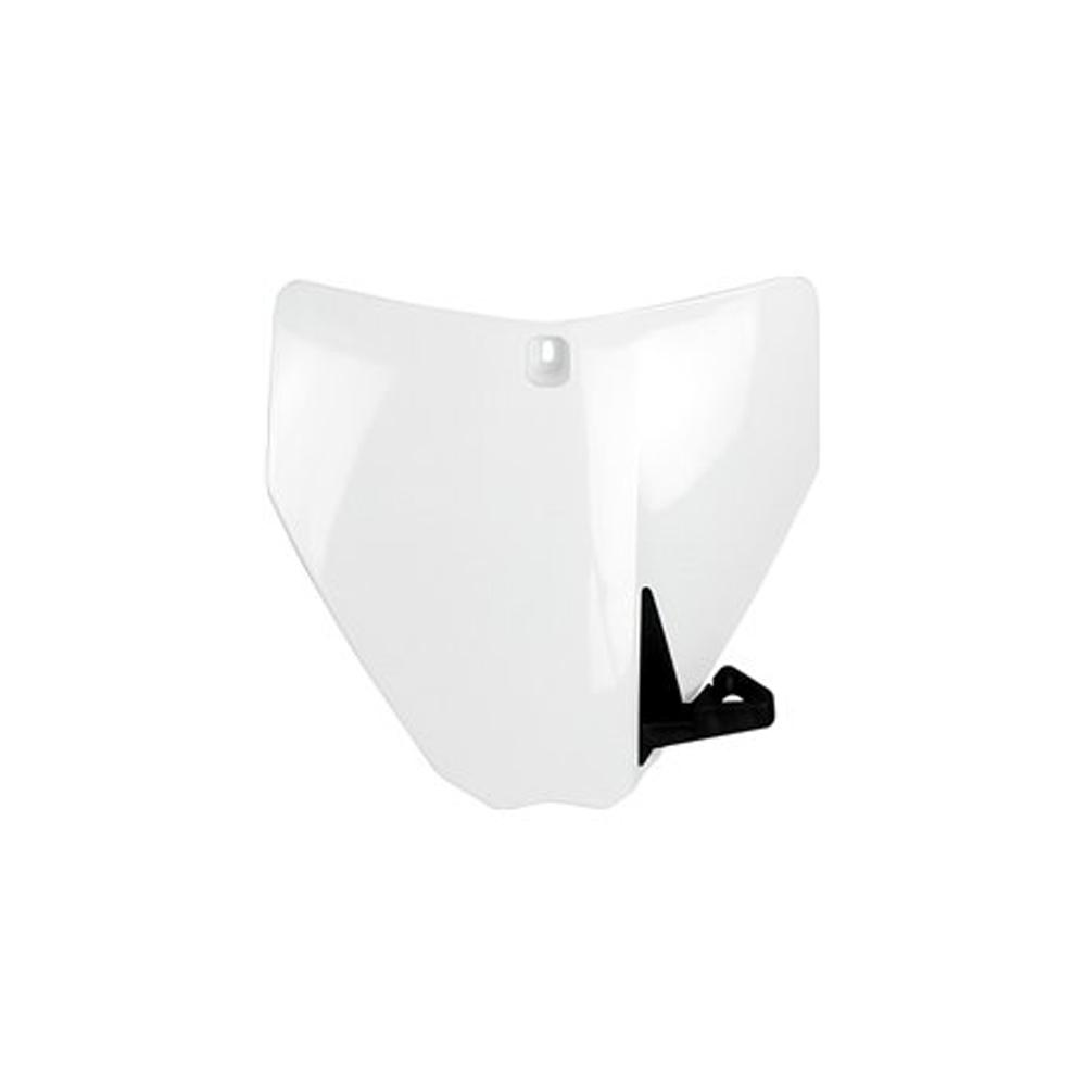 Polisport Front Number Board - Husqvarna TC/FC 2014-15, TE/FE 2014-16 - White