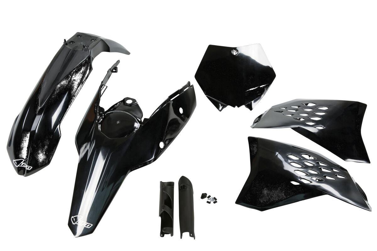 KTKIT506F@001 - UFO Full Plastics Kit - KTM SX 125/250 & SXF 250/450/505 2007-08 - Black