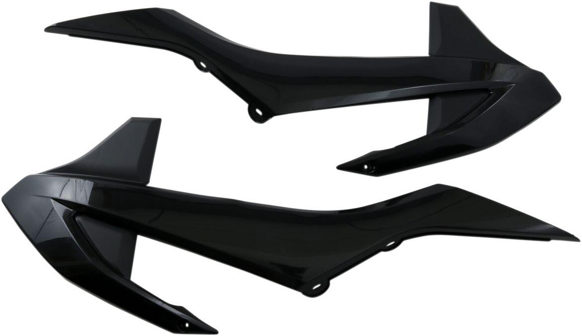 Ufo Black Kt04085#001 - Radiator Scoops - Ktm Sx85 2018