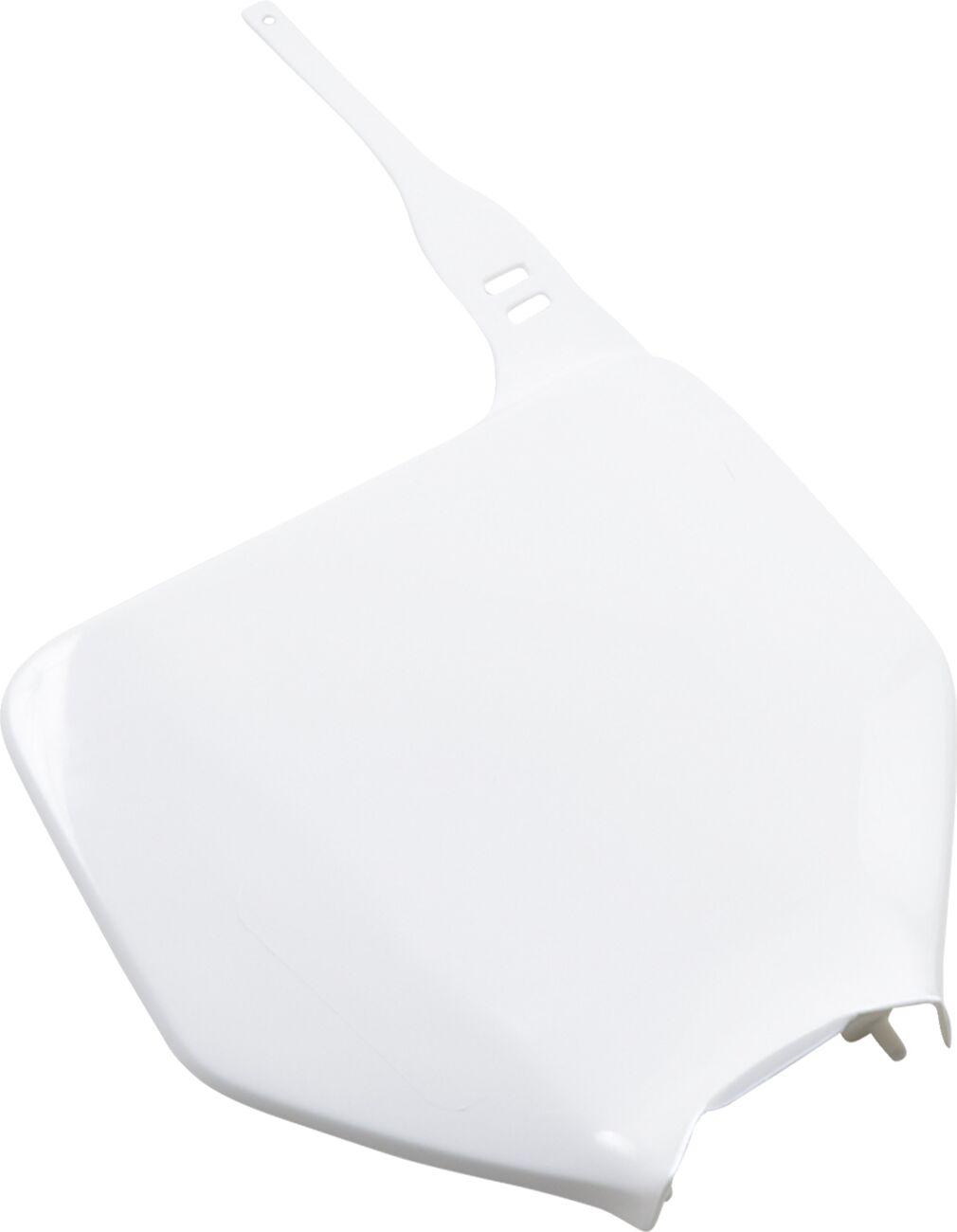 Ufo White Ka03740#047 - Front Number Board - Kawasaki Kx 125/250 2003-04