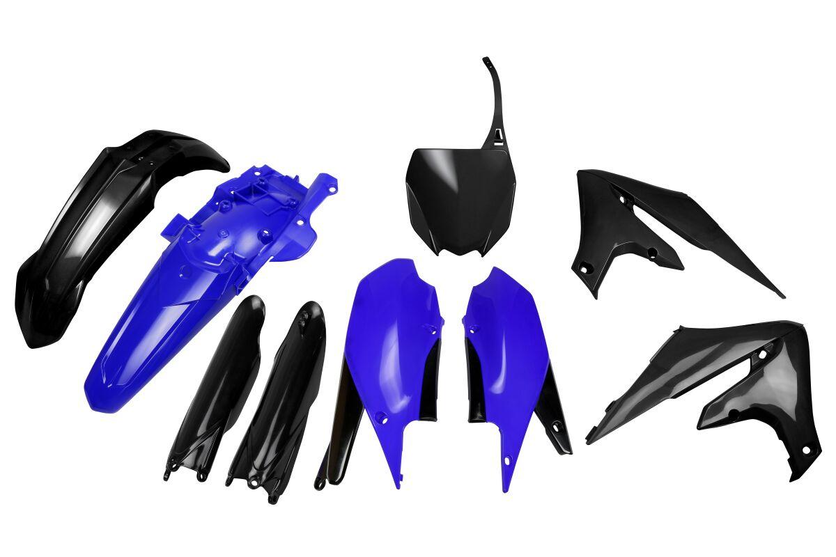 YAKIT321OFFICIA - UFO Full Plastics Kit - Yamaha YZF250 2019-22, YZF450 2018-22 - Black/ Blue