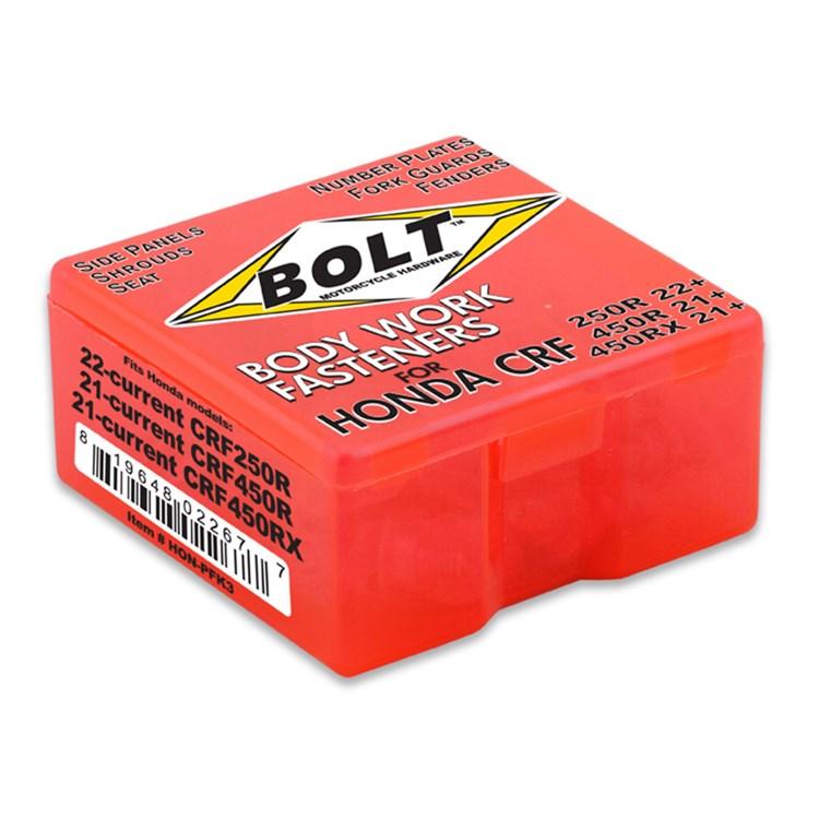 Bolt Hardware Plastics Fastener Kit - Honda CRF250R & CRF250RX 2022-2025, CRF450R & CRF450RX 2021-2025