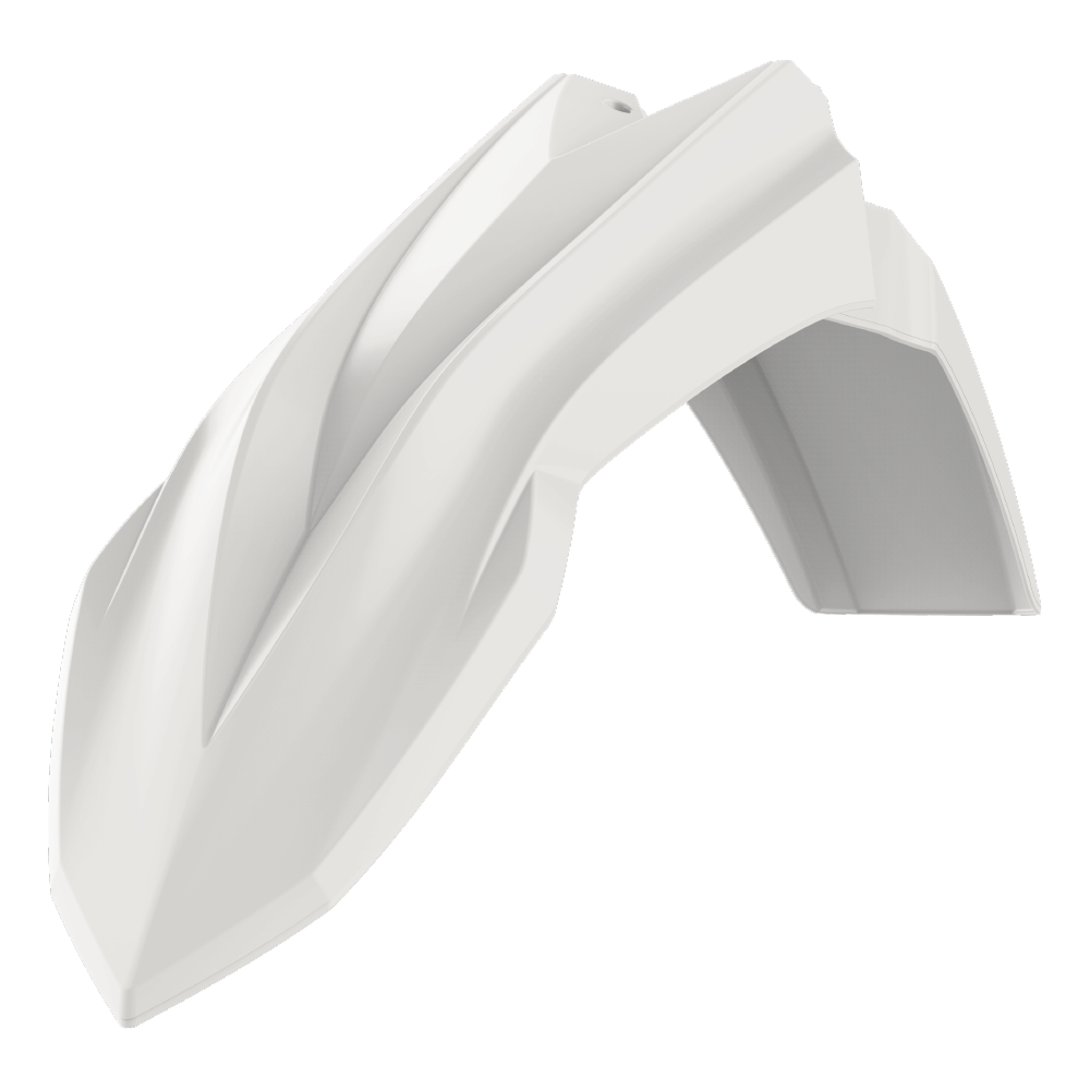 Polisport White Front Fender - Beta Rr 250/300/350/400/450 & X-Trainer 2020-21